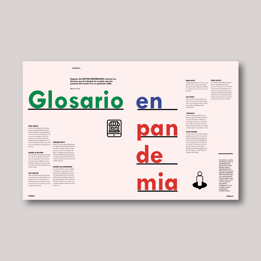 Glosario en pandemia